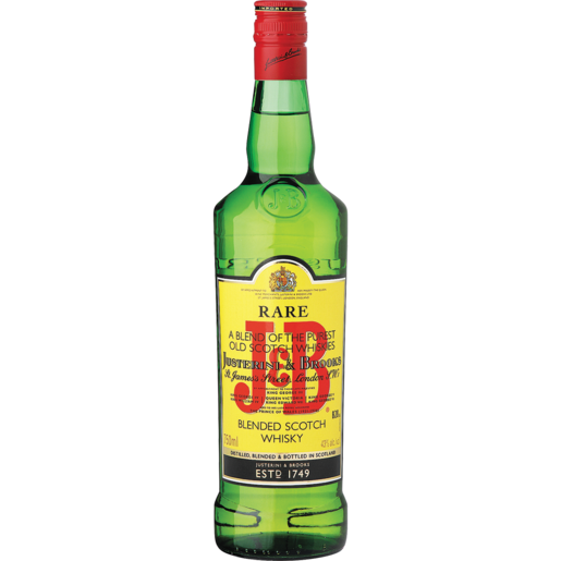 J&B Blended Scotch Whisky Bottle 750ml