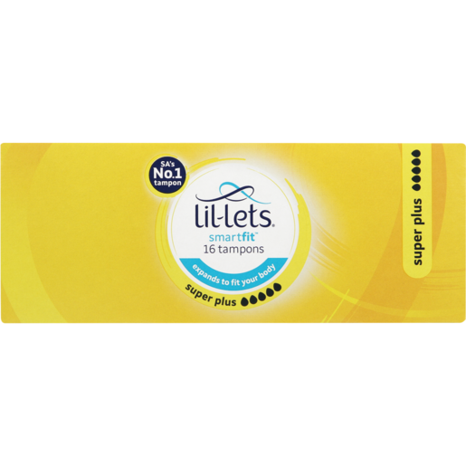 Lil-Lets Smartfit Super Plus Tampons 16 Pack