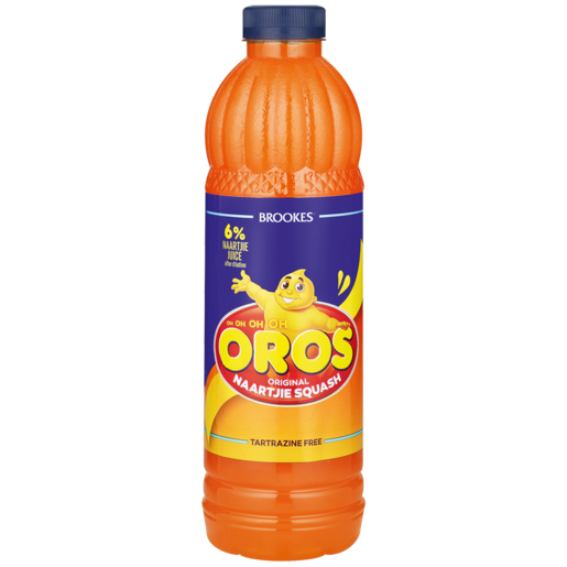 Oros Original Naartjie Flavoured Concentrated Squash 1L