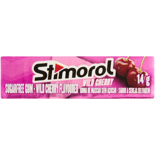 Stimorol Wild Cherry Flavoured Chewing Gum 14g