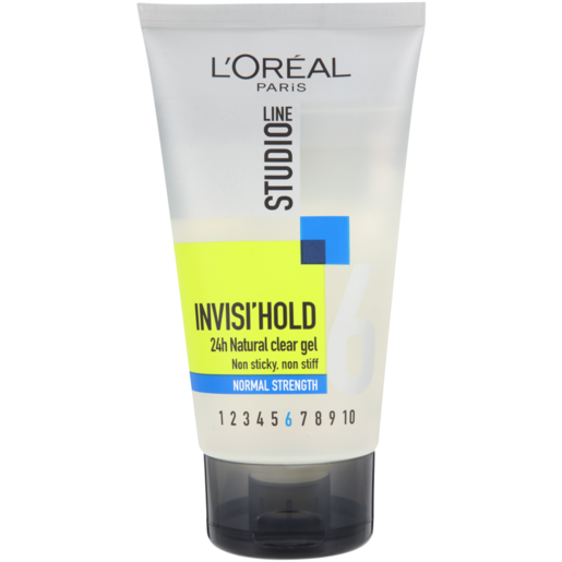 L'Oréal Studio Line Normal Strength Invisi' Hold Natural Clear Hair Gel 150ml 