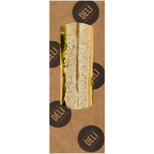 Deli Cheese & Ham Brown Bread Sandwich