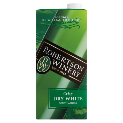Robertson Winery Crisp Dry White Wine Box 1L