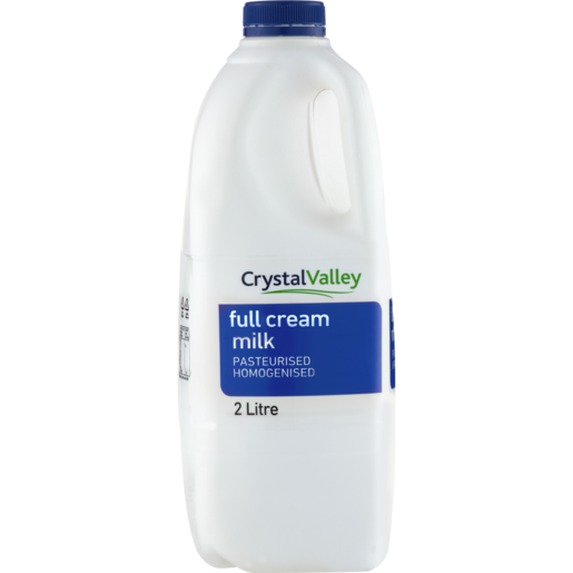 Crystal Valley Full Cream Milk 2L