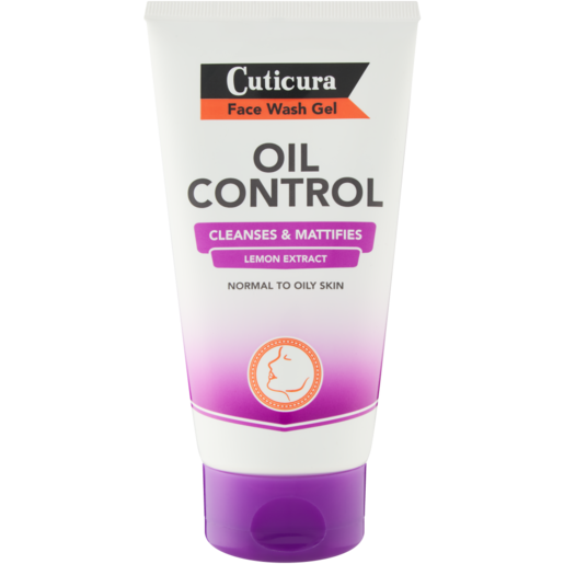 Cuticura Oil Control Cleanses & Mattifies Intensive Cleaning Face Wash Gel 150ml