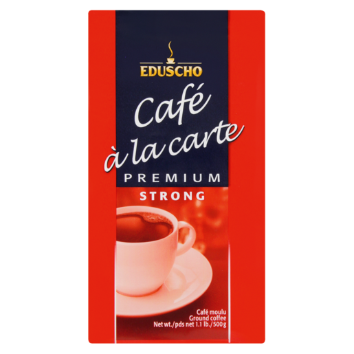 Eduscho Café A La Carte Premium Strong Ground Coffee Pouch 500g