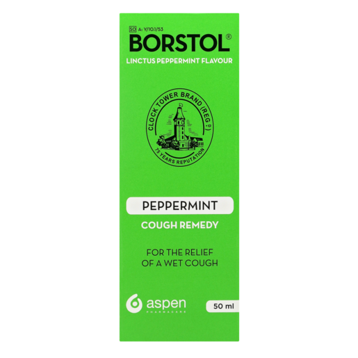 Borstal Peppermint Cough Syrup 50ml
