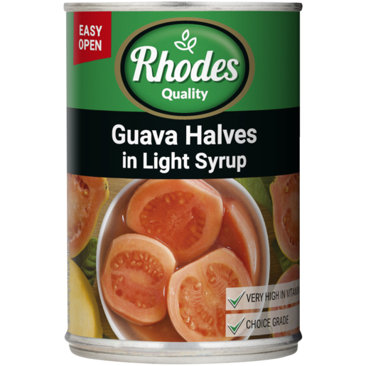 Rhodes Guavas Halves In Syrup 410g