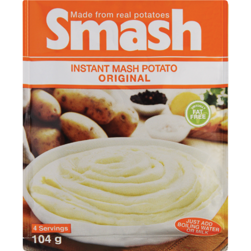 Smash Original Instant Mash Potato 104g