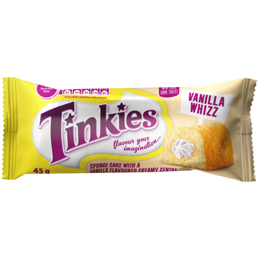 Tinkies Vanilla Whiz Sponge Cake 45g 