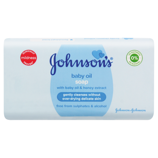 Johnson's Baby Oil Soap Bar 100g