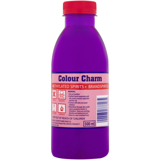 Colour Charm Methylated Spirits 500ml 
