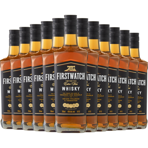 Firstwatch Imported Extra Fine Whisky Bottles 12 x 750ml