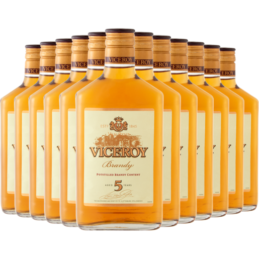 Viceroy Potstill 5 Year Old Brandy Bottle 12 x 375ml