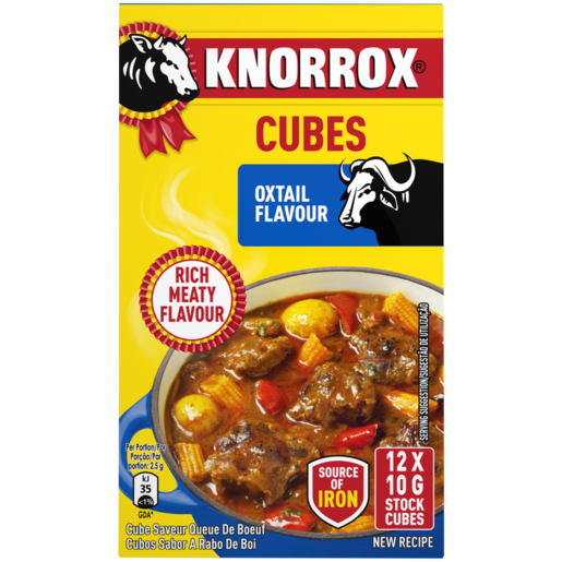 Knorrox Oxtail Flavoured Stock Cubes 12 x 10g