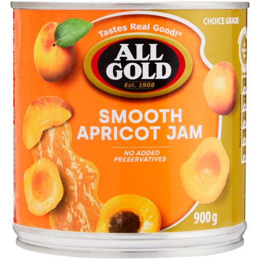 ALL GOLD Smooth Apricot Jam 900g