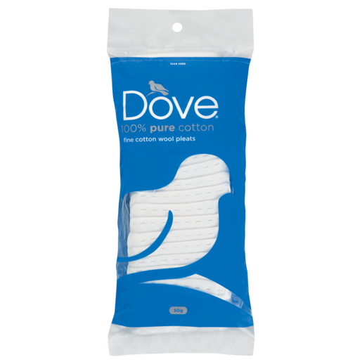 Dove Pure Cotton Fine Wool Pleats 50g