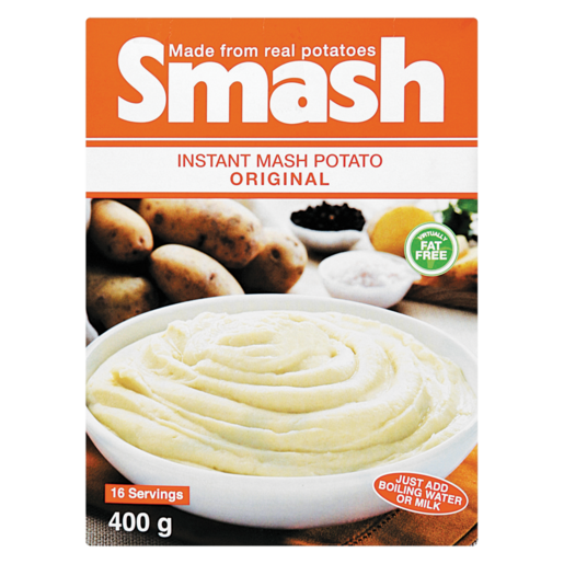 Smash Original Instant Mash Potato 400g