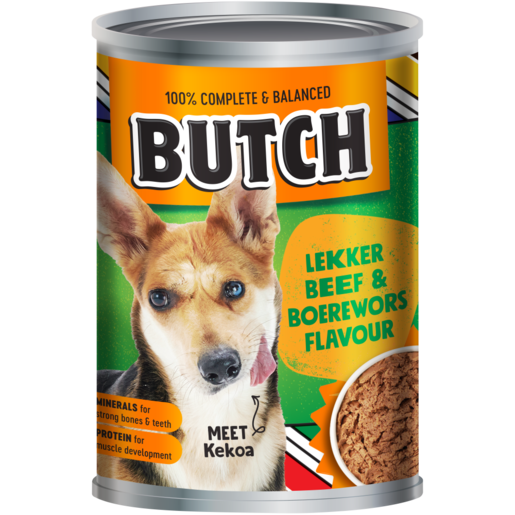 Epol Beef & Boerwors Flavoured Dog Food Can 420g
