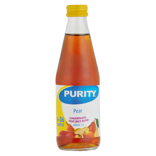 PURITY Pear Flavoured Concentrated Fruit Juice Blend 250ml