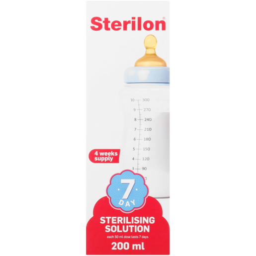 Sterilon 7 Day Sterilising Solution 200ml