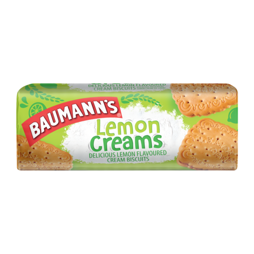Baumann's Lemon Creams Biscuits 200g
