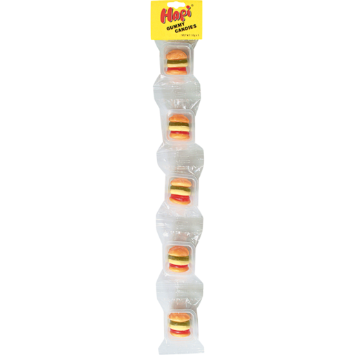 Hapi Gummy Hamburger Candies 5 Pack