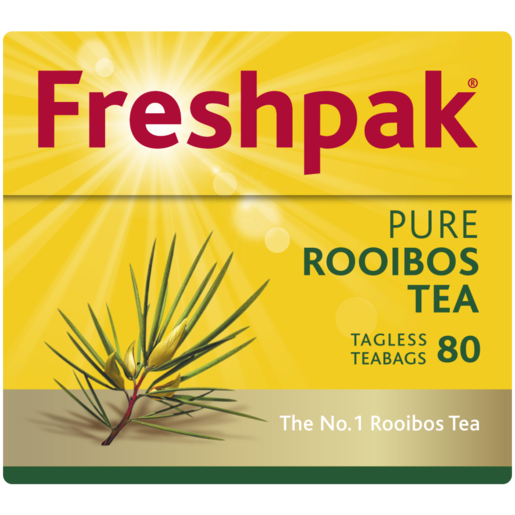 Freshpak Pure Rooibos Tagless Teabags 80 Pack