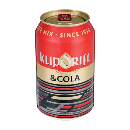 Klipdrift Brandy & Cola Can 330ml