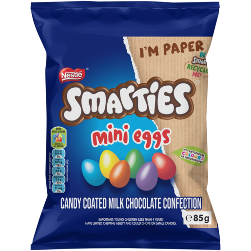 Smarties Mini Eggs Pack 85g