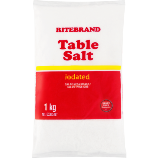 Ritebrand Table Salt 1kg