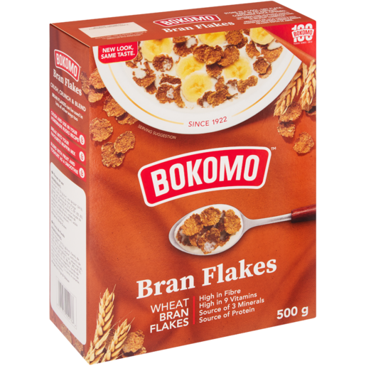 Bokomo Bran Flakes Cereal 500g