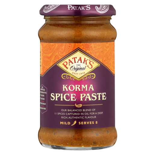 Patak's Mild Korma Spice Paste 290g