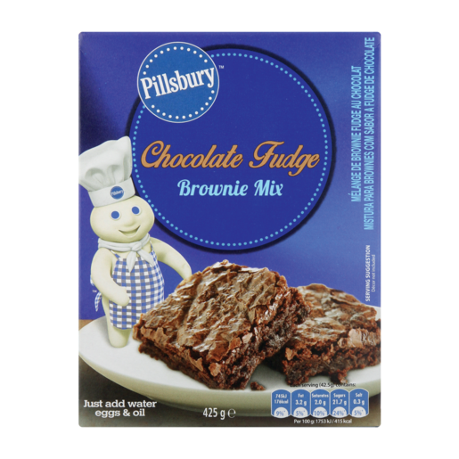 Pillsbury Chocolate Fudge Brownie Mix 425g