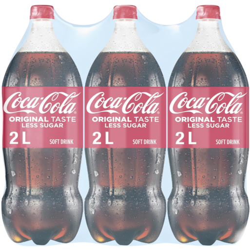 Coca-Cola Original Taste Soft Drink 6 x 2L