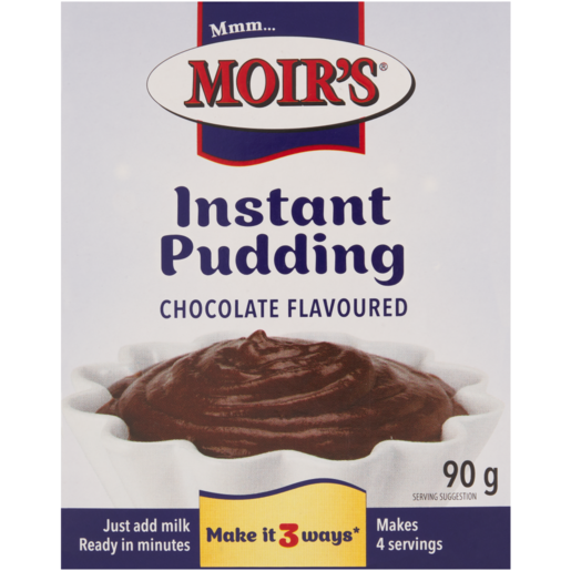 Moir's Chocolate Flavoured Instant Pudding 90g