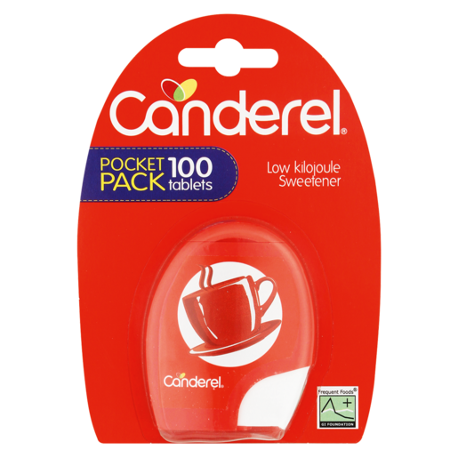 Canderel Low Kilojoule Sweetener Tablets 100 Pack