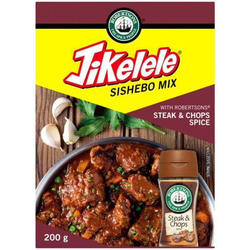 Robertsons Jikelele All in One Sishebo Mix with Robertsons Steak and Chops Spice 200g