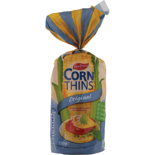 Real Foods Original Corn Thins 150g