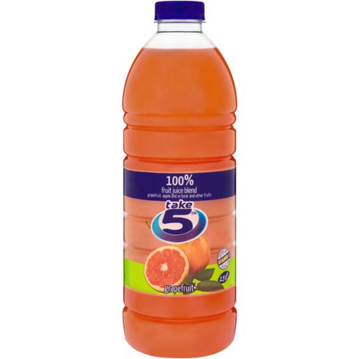 Take 5 Grapefruit 100% Fruit Juice Blend 1.5L 