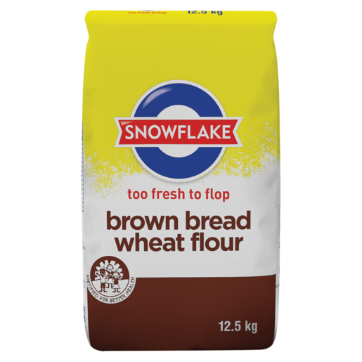 Snowflake Brown Bread Wheat Flour 12.5kg