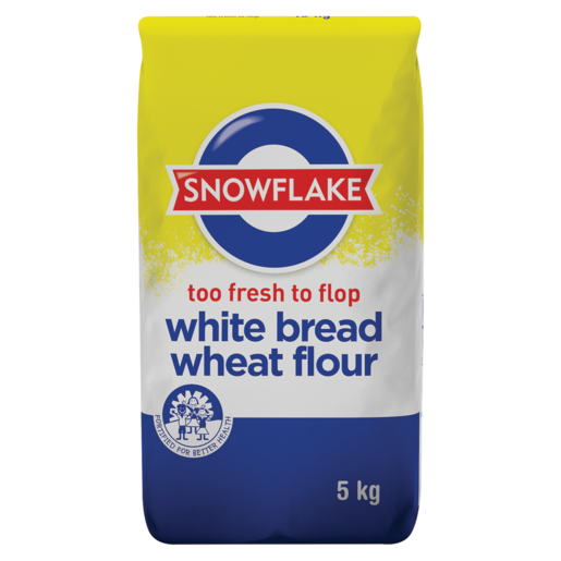 Snowflake White Bread Wheat Flour 5kg