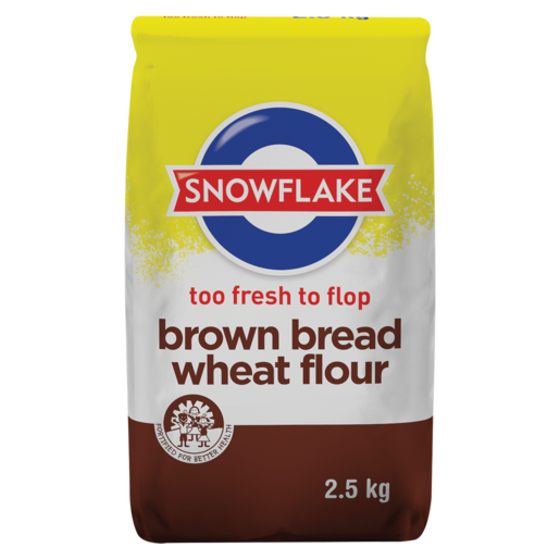 Snowflake Brown Bread Wheat Flour 2.5kg