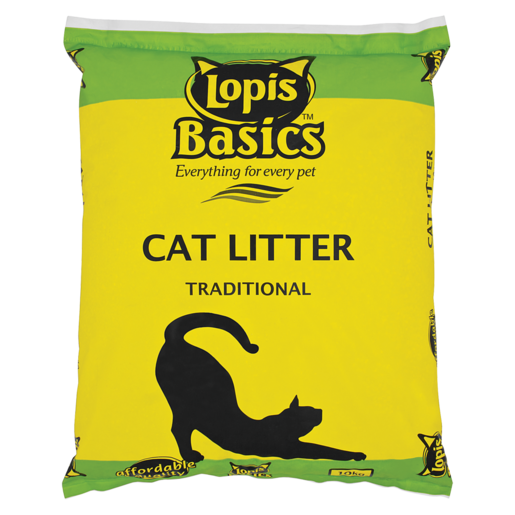 Lopis Basics Traditional Cat Litter 10kg
