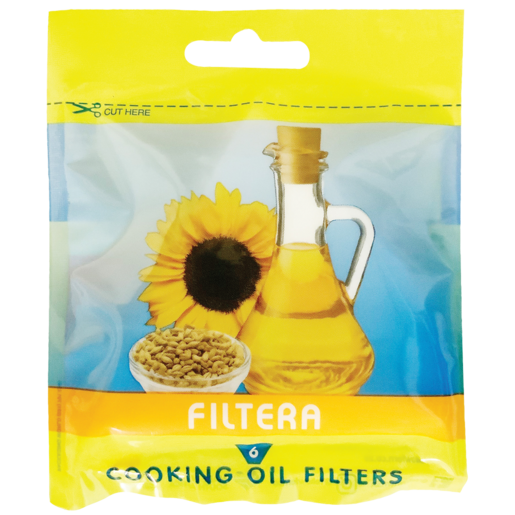 Filtera Cooking Oil Filters 6 Pack