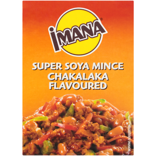 Imana Chakalaka Flavoured Super Soya Mince 200g