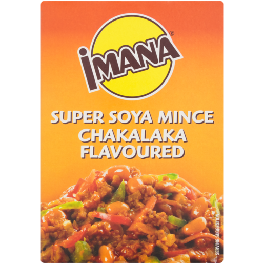 Imana Chakalaka Flavoured Super Soya Mince 400g