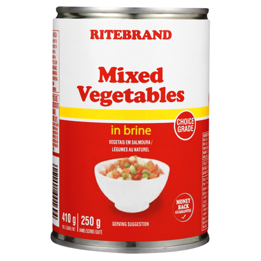 Ritebrand Mixed Vegetables 410g