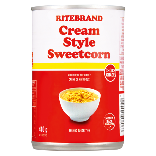 Ritebrand Cream Style Sweetcorn 410g