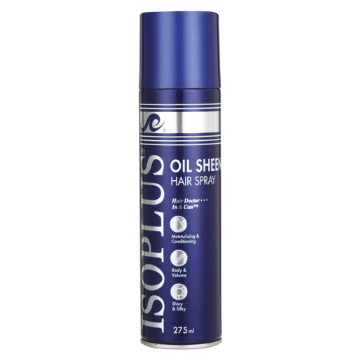 Isoplus Oil Sheen Hair Spray 275ml